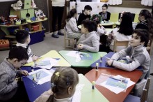 Діти Донеччини отримують подарунки від дітей Словаччини