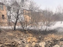 Пошкоджені будинки після ворожого авіаудару