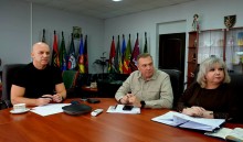 Вадим Філашкін, Олександр Шевченко та Олена Токарева беруть участь у нараді з представниками Офісу Президента