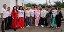 Спільне фото представників Олександрівської громади