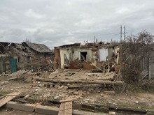 Будинок, зруйнований після ворожого обстрілу