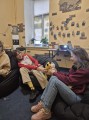 Учасники під час зустрічі із психологом