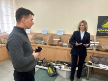 Іван Вербицький оглядає релокований Покровський музей