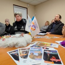 Переселенці - учасники зустрічі з представниками Центру зайнятості