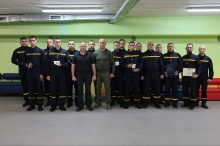 Рятувальники Донеччини із нагородами від Голови Донецької ОДА