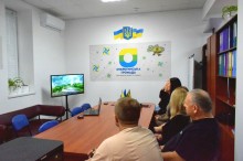 Представники Очеретинської громади на зустрічі з колегами Верхівцевською міською громадою