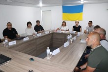 Представники військової адміністрації, структурних підрозділів зібралися разом, щоб взяти участь в зустрічі з ветеранами та членами родин загиблих (померлих) Захисників і Захисниць України.