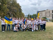 Вихованці Дружківського дитячого будинку-інтернату відзначають день Державного прапора України та 34-ту річницю Незалежності України