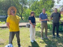 ⁠Учасники заходу під час екскурсії