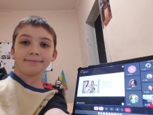 Учасник онлайн-засідання Дитячого екологічного парламенту Донеччини