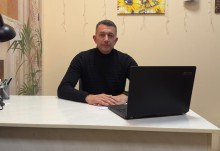 Координатор платформи "Центр єдності та національного спротиву" Донецької області на нараді