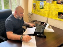 Начальник управління з питань ветеранської політики облдержадміністрації Артур Насібян