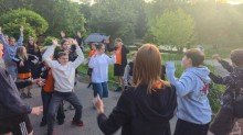 Учасники «Карпатської зміни» з Донеччини взяли участь у тематичному квесті, присвяченому 35-річчю Незалежності України.