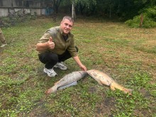 Ветеран на риболовлі зловив дві риби