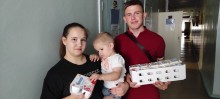 Родині з дитиною з Мар’їнської громади видано гуманітарну допомогу у вигляді йогуртів та солодкого печива від Благодійного Фонду Братів Мкртчан