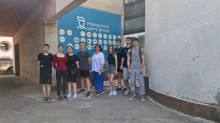 Молодь Донеччини на вишколі у місті Дніпро