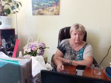 Начальница управління сімʼї, молоді, та масових заходів НПВ на засіданні колегії управління Лілія Золкіна