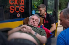 Евакуація маломобільних Благодійним фондом «Схід SOS»