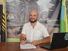 Новопризначений начальник Новогродівської МВА Костянтин Дробот.