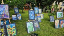 Виставка картин на заході