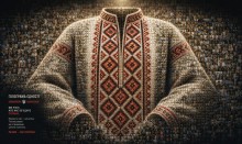 Голограма у вигляді вишиванки