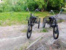 Велосипеди, отримані Територіальним центром соціального обслуговування (надання соціальних послуг) м.Мирнограда від БО «БФ «Стабілізейшен Суппорт Сервісес»
