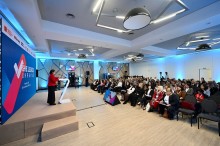 Спікерка розповідає про She Leads Ukraine – унікальну програмау з розбудови політичної участі та лідерства жінок