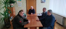 Візит керівництва Комарської громади до Обертинської громади