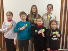 Вихованці Донецького обласного еколого-натуралістичного центру - учасники майстер-класів до Дня Соборності України