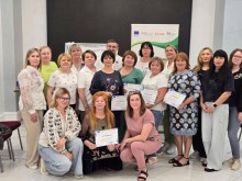 Фінальне фото учасниць тренінгу: "Безпечна громада - ефективна відповідь на ГЗН в умовах кризових ситуацій"