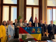 Спільне фото делегації Донеччини в Австрії