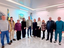 Заступник голови Донецької облдержадміністрації Олександр Шевченко із працівниками Центрів підтримки внутрішньо переміщених осіб Дружківської та Новодонецької територіальних громад