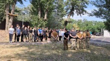 Молодь Донеччини на вишколі у місті Дніпро