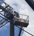 Співробітники ДТЕК ремонтують електроопори
