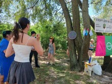 Діти Донеччини долучилися до свята просто неба – в атмосфері посмішок, музики та живого спілкування, захопливих спортивних програм.