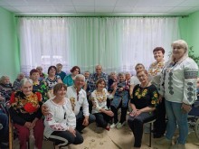 відзначення Дня Конституції мешканцями Бахмутського психоневрологічного інтернату