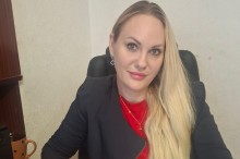 Начальник служби у справах дітей облдержадміністрації Юлія Рижакова