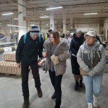 Візит ВПО разом з фахівцями Служби зайнятості на фабріку "Ламелла"