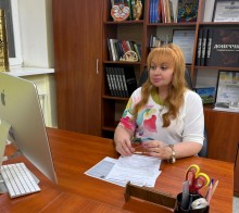 в.о.Голови Краматорської районної державної адміністрації, начальника районної військової адміністрації Вікторія Набокова на засіданні робочої групи.