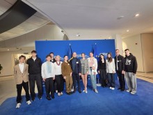 Спільне фото делегації  з ПредставникамиУкраїни при Європейському Союзі, представниками Європейської Комісії, Комітету регіонів та Генерального директорату з питань освіти, молоді, спорту та культури (DG EAC).