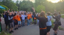 Учасники «Карпатської зміни» з Донеччини взяли участь у тематичному квесті, присвяченому 35-річчю Незалежності України.