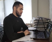 Перший заступник Білозерського міського голови Микола  Прокоф'єв бере участь у зустрічі