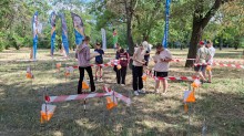 Діти Донеччини під час дозвілля на заході: "Туризм крокує Україною"