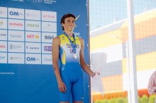 Захар Цівковський перед стартом змагань Кубка Європи серед юніорів у столиці Молдови Кишиневі