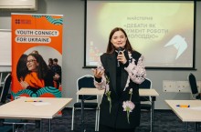 Спікерка форуму на панельній дискусії