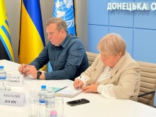 Обговорення стану реалізації державної гендерної політики в Донецькій області, виконання заходів Національного плану дій з виконання резолюції Ради Безпеки ООН 1325 «Жінки, мир, безпека» та подальші кроки щодо посилення міжвідомчої взаємодії.