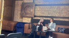 Спілкування з Людмилою Апостол, менеджеркою з розселення БФ «Схід SOS»