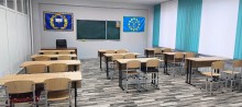 Оновлена аудиторія для навчання  у Маріупольському будівельному фаховому коледжі, релокованому до м. Хмельницький