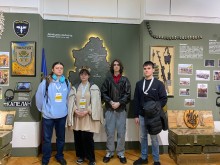 Команда Донецької області під час фіналу Всеукраїнської олімпіади з історії