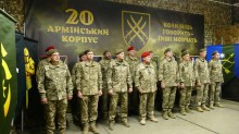 Військовослужбовці 20 корпусу